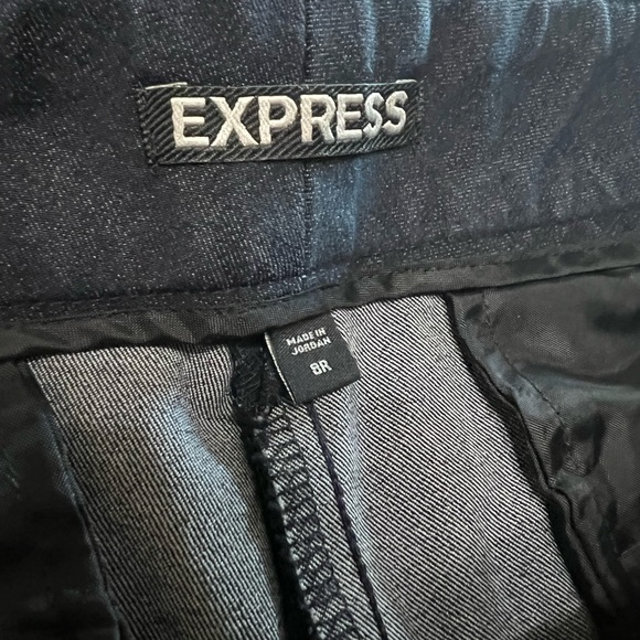 EXPRESS 8R 8 shorts blue with pockets LIKE NEW chinos casual summer spring - Picture 4 of 6